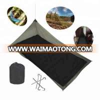 Camping Mosquito Net Canopy for Single Camping Bed Compact Lightweight Travel Pyramid Netting