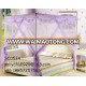 Romantic Lace 4 Post Bed Curtain Canopy Mosquito Net For Queen King Bed Size