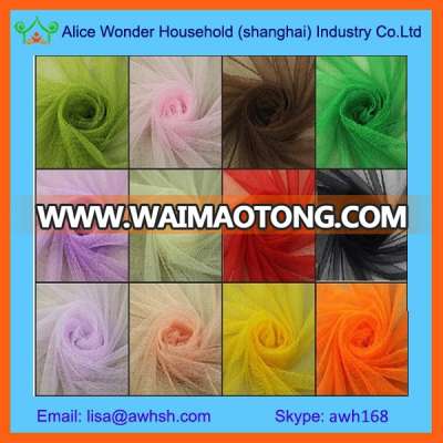 40D/50D/75D/100D Plain Dyed Soft Tulle Mosquito Net Fabric