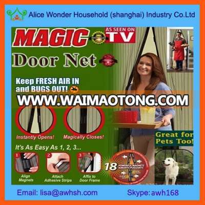 Hands Free Anti Insect Magnetic Screen Door