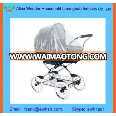 White Mosquito Net Baby Bed Stroller Net